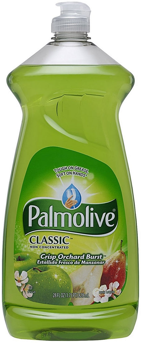 Palmolive Classic Crisp Orchard Burst Dish Liquid, Non Concentrated, 28 oz