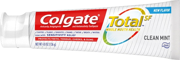 Colgate Total Clean Mint Toothpaste, 4.8 oz