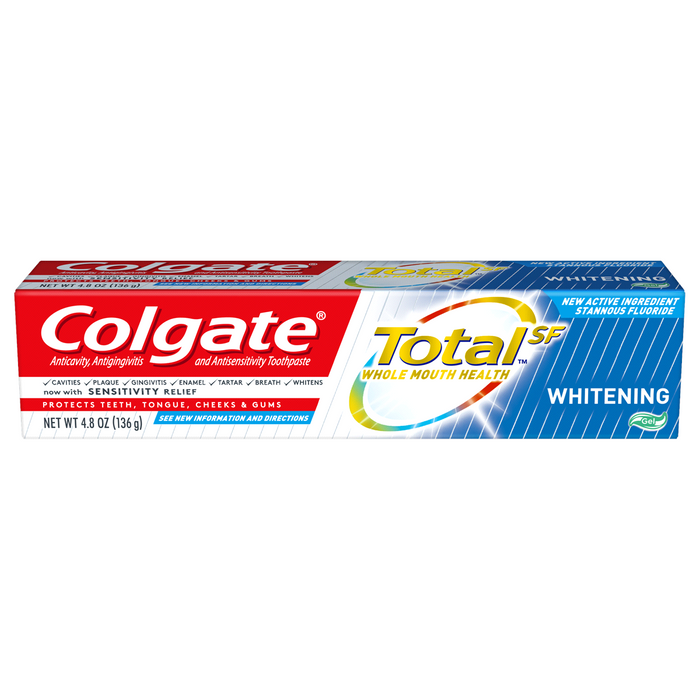 Colgate Total Whitening Toothpaste, 4.8 oz
