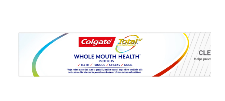 Colgate Total Toothpaste, Clean Mint, 2-Pack , 2 x 4.8 oz