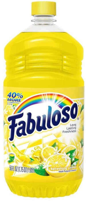 Fabuloso All Purpose Cleaner, Refreshing Lemon, 1,65 L (56 oz)