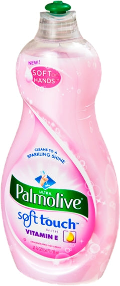 Palmolive Soft Touch with Vitamine E, Ultra Concentrated Dish Liquid, 25 oz
