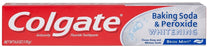 Colgate Baking Soda and Peroxide Whitening Toothpaste Brisk Mint, 6 oz