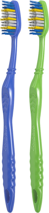 Colgate Classic Clean Soft Full Head Toothbrushes, 2 pcs