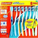 Colgate 360 Toothbrush, with Tongue Cleaner Soft Full Head, Value Pack, 8 ct