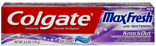 Colgate Toothpaste, Max Fresh, Knockout, 6 oz