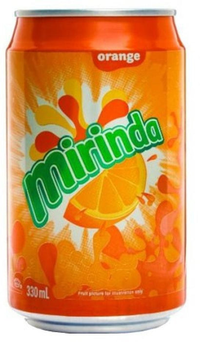Mirinda Orange Bottle, 330 ml