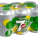 7 Up Zero Sugar Cans, 6-Pack, 6 x 330 ml