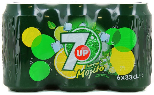 7 Up Mojito Cans, 6-Pack, 6 x 330 ml