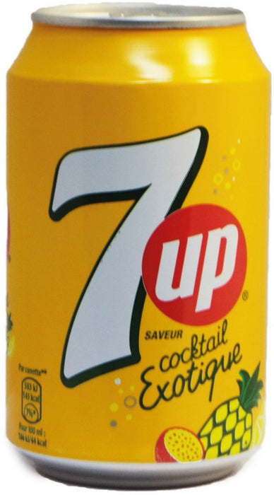 7 Up Exotique Cocktail Can, 330 ml