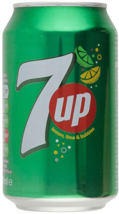 7 Up Lemon Lime Can, 330 ml