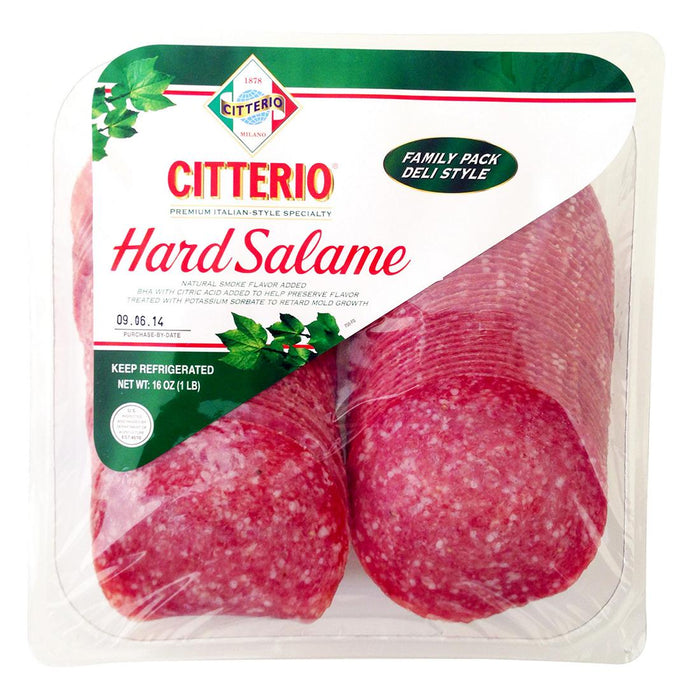 Citterio Hard Salami, 16 oz