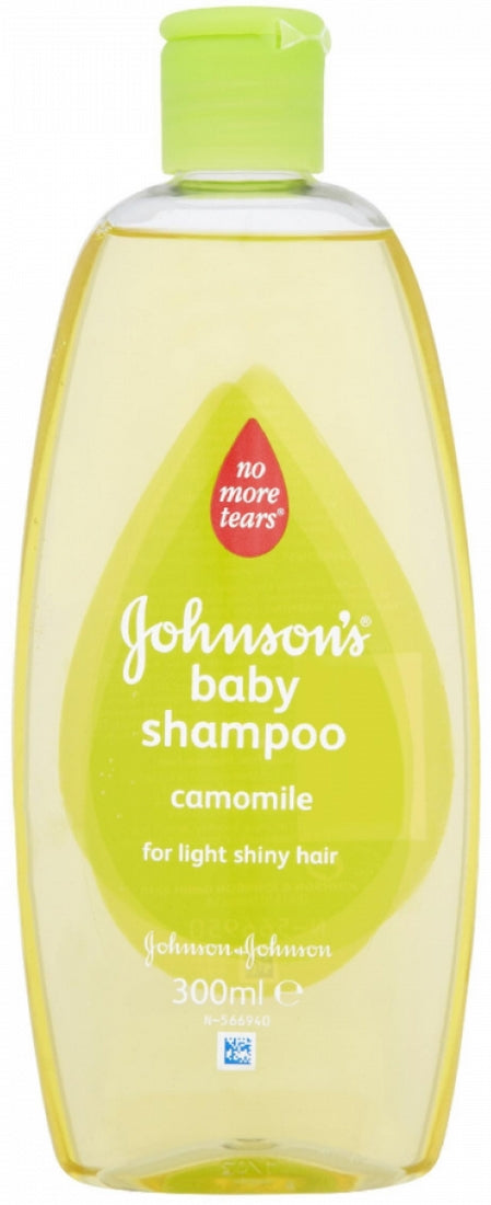Johnson's Baby Shampoo, Camomile for Light Shiny Hair, 300 ml
