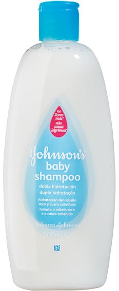 Johnson's Baby Shampoo, Double Moisturizing, 500 ml