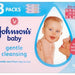 Johnson's Baby Gentle Cleansing Wipes 3 x 5 , 3 x 5 