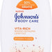 Johnson's Body Care Vita Rich Regenerating Bath Foam with Papaya Extract, 750 m
