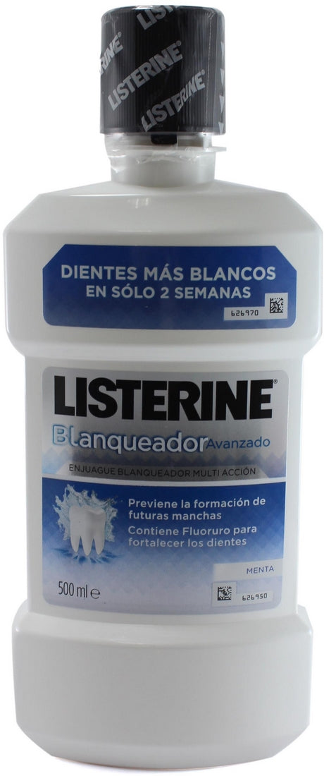 Listerine Whitening  Mouthwash, Fresh Mint, 500 ml