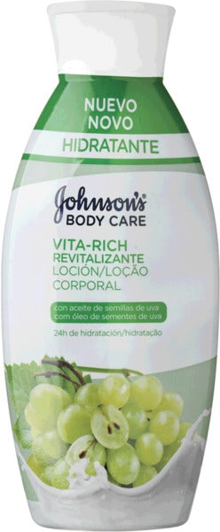 Johnson's Vita Rich Revitalizing Body Lotion, Grape Extracts, 400 ml
