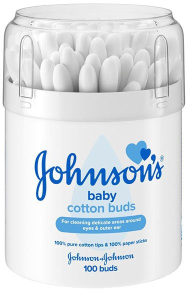 Johnson's Baby Cotton Buds, 100 ct