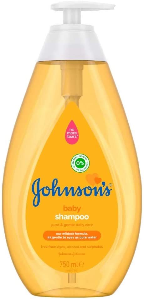 Johnson's Baby Gold Shampoo, 750 ml