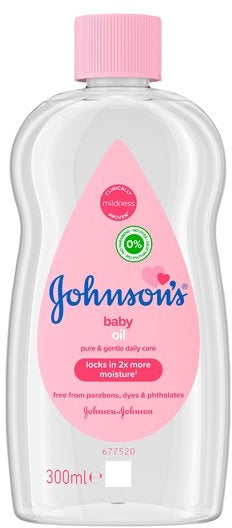 Johnson's Baby Oil, 300 ml