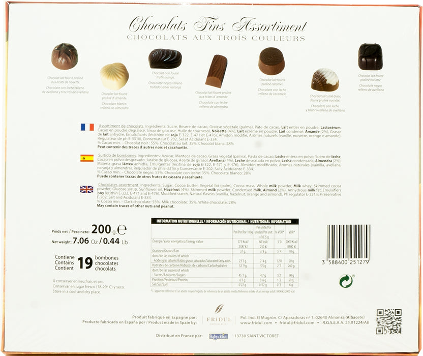 Valdelice Assorted Fine Chocolate Selection, 200 gr