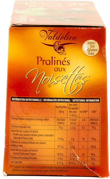 Valdelice Milk Chocolate Hazelnut Pralines, 150 gr