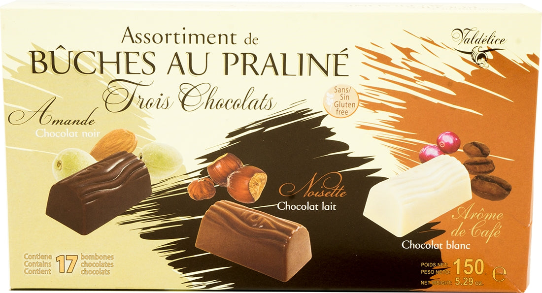 Valdelice Assorted Praline Chocolates, 150 gr