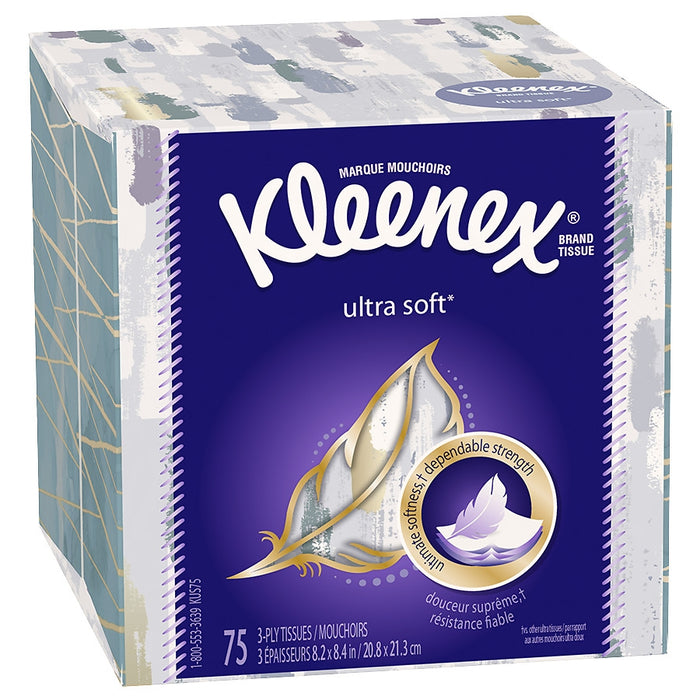 Kleenex Ultra Soft Facial Tissues, 75 ct