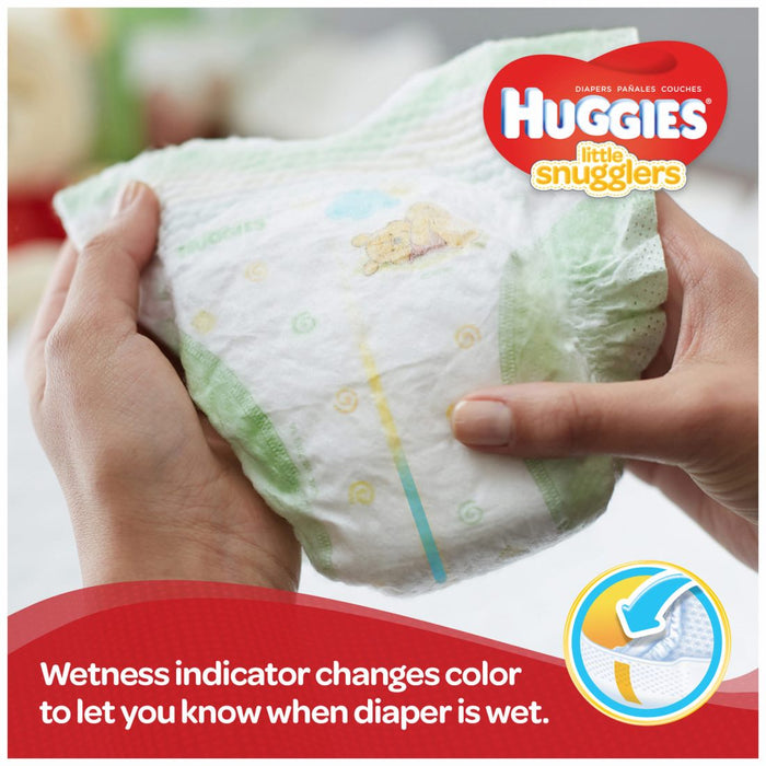 Huggies Little Snugglers Size 1, up to 6 kg, 204 ct