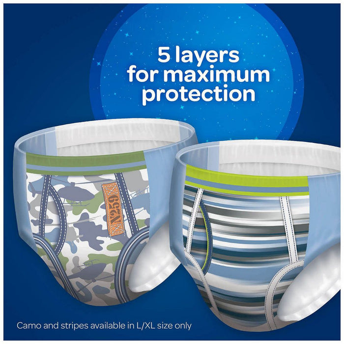 GoodNites Bedtime Underwear for Boys, Large / X-Large, 58 ct