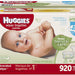 Huggies Natural Care Wipes, Aloe Vera & Vitamine E, Fragrance Free, 920 ct