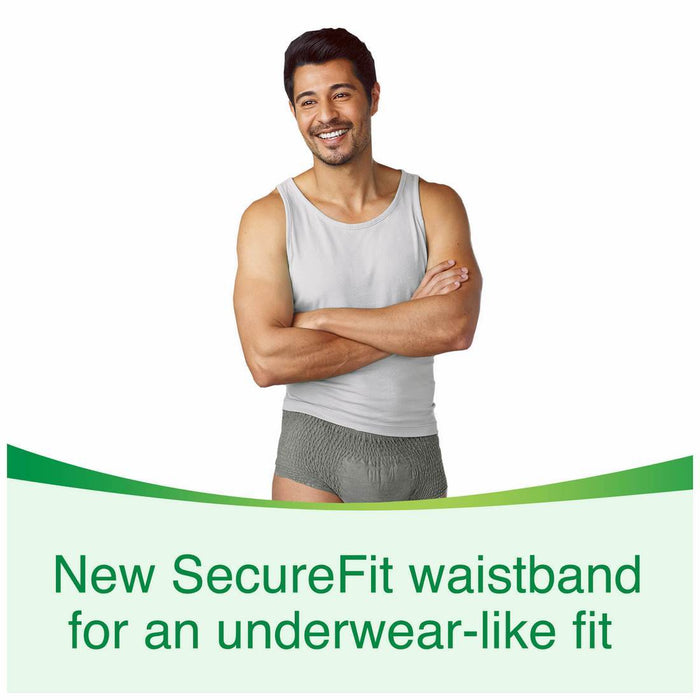 Depend Fit-Flex Maximum Absorbency Underwear for Men, XL, 80 ct