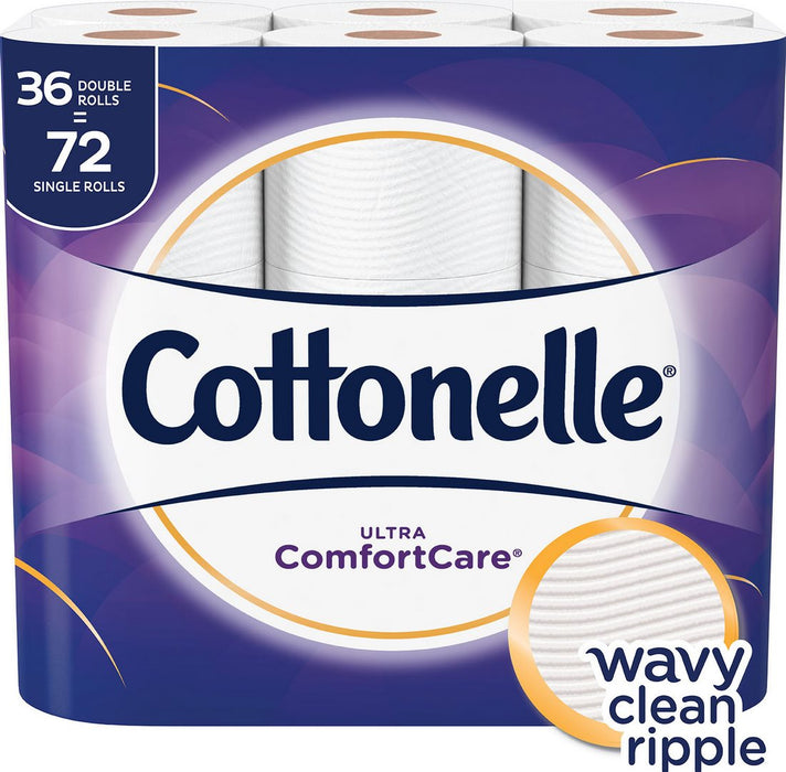 Cottonelle Ultra Comfort Care Toilet Paper, 36 Double Rolls, 36 ct