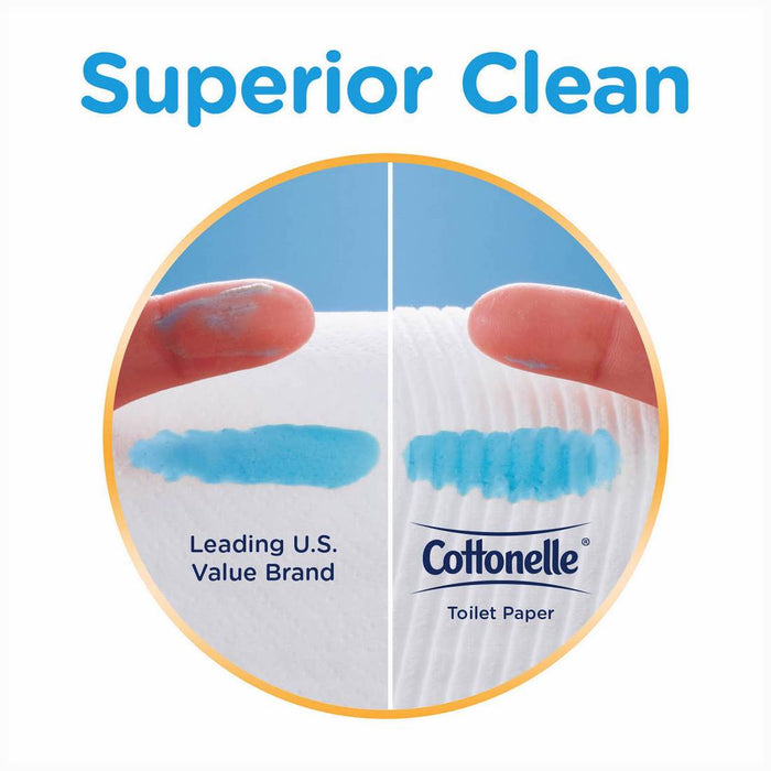 Cottonelle Flushable Cleansing Cloths, Value Pack, 8 x 56 ct