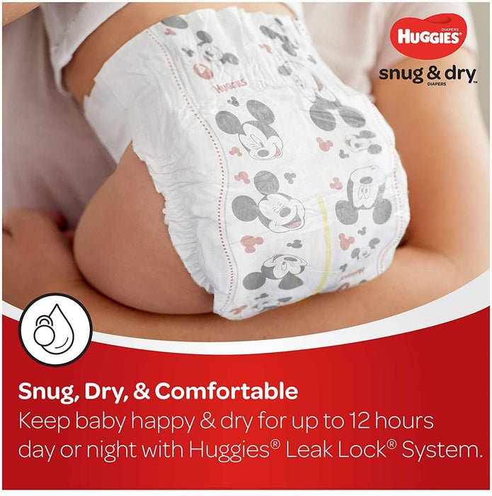 Huggies Snug & Dry Diapers, Size 6, 104 ct
