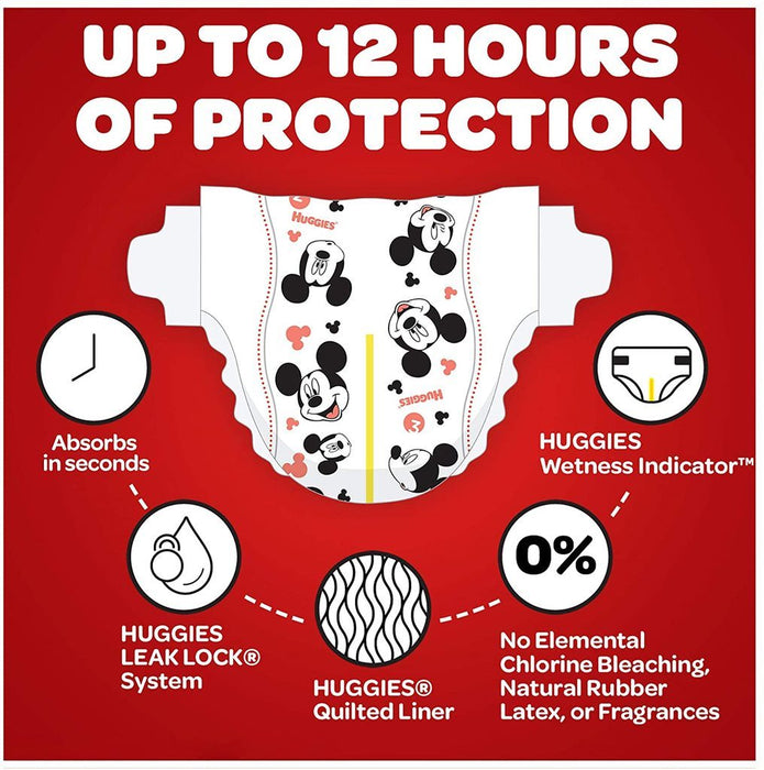 Huggies Snug & Dry Baby Diapers, Size 5, 76 ct