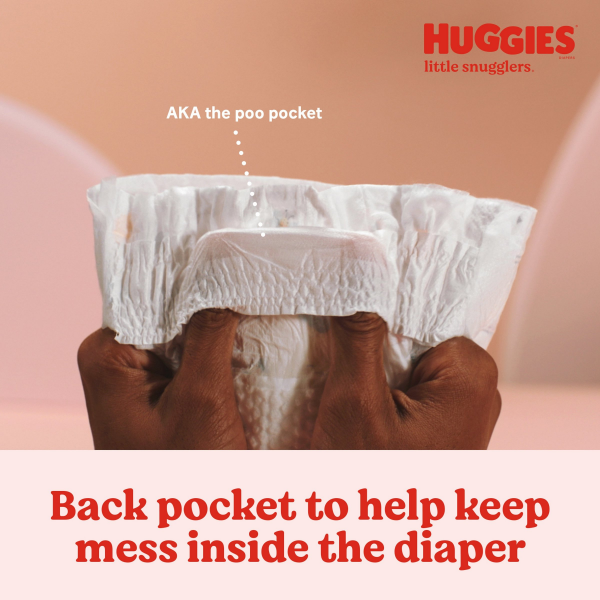 Huggies Little Snugglers Baby Diapers, Size 1 , 84 ct