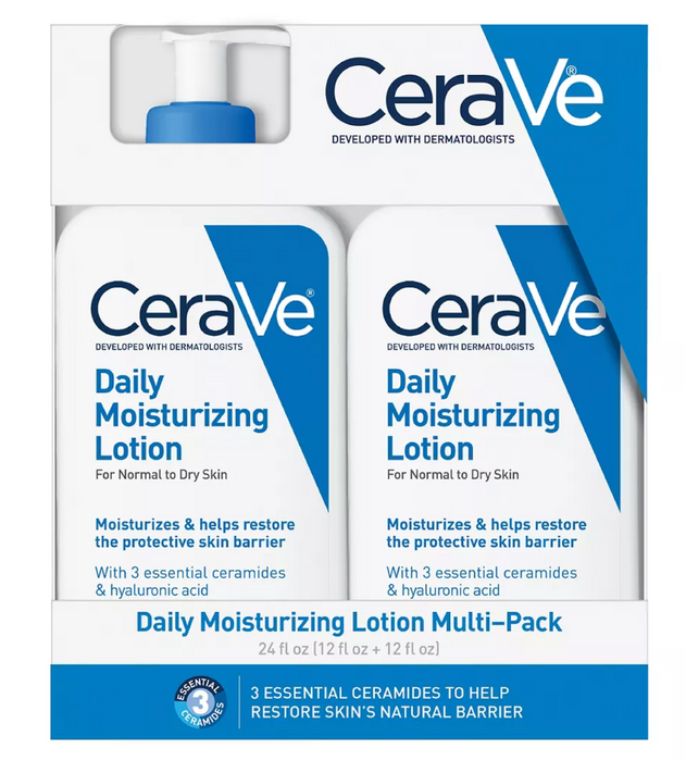 Cerave Moisturizing Lotion, 2-Pack , 2 x 12 oz