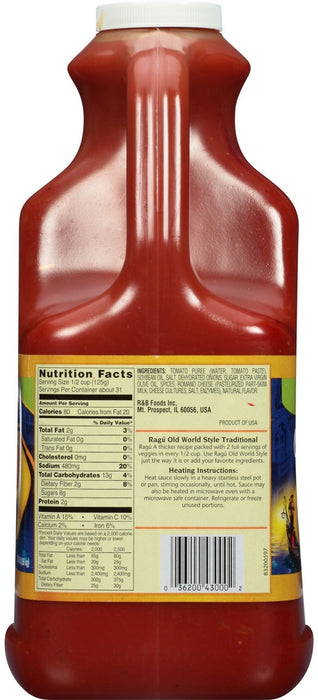 Ragu Old World Style Traditional Pasta Sauce, 3.85 kg