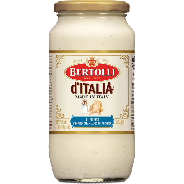 Bertolli D'Italia Alfredo Sauce , 16.9 oz