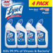 Lysol Power Complete Toilet Bowl Cleaner, 4 x 32 oz