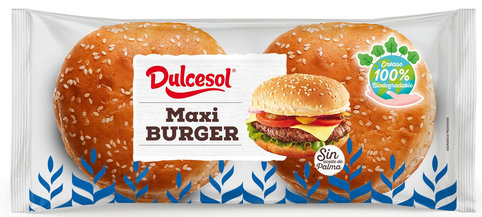 Dulcesol Buen Pan Maxi Burger Buns, 4 ct