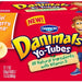 Dannon Danimals Lowfat Yogurt Tubes, Swingin Strawberry Banana, 12 ct