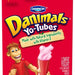 Dannon Danimals Lowfat Yogurt Tubes, Cotton Candy, 12 ct