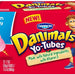 Dannon Danimals Lowfat Yogurt Tubes, Cotton Candy, 12 ct