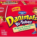 Dannon Danimals Lowfat Yogurt Tubes, Strawberry Explotion, 12 ct