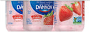 Dannon Blended Whole Milk Yogurt, Strawberry, 4 x 5.3 oz