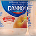 Dannon Blended Whole Milk Yogurt, Peach, 4 x 5.3 oz