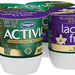 Dannon Activia Probiotic Lactose-Free Blended Yogurt, Vanilla, 4 x 4 oz